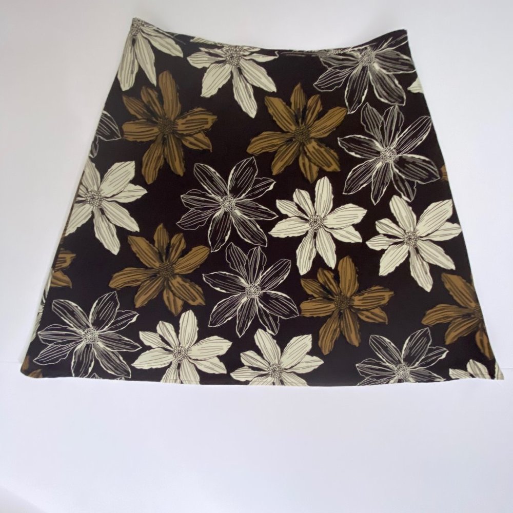 Old Navy Floral A-Line Skirt